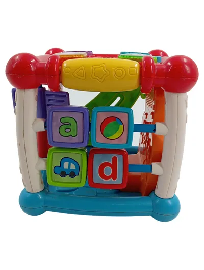 VTech Baby Spielwürfel Lernspielzeug Activity Center Motorikwürfel Mehrfarbig