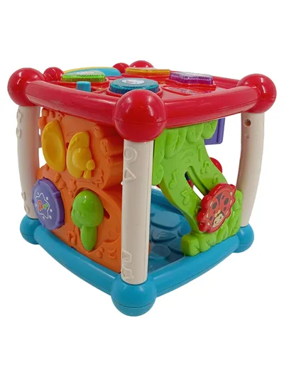 VTech Baby Spielwürfel Lernspielzeug Activity Center Motorikwürfel Mehrfarbig