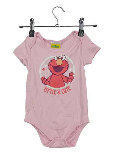 Sesamstraße Elmo Baby Body Mädchen Rosa Gr. 86/92 Little & Cute