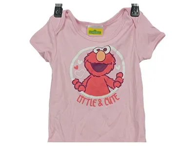 Sesamstraße Elmo Baby Body Mädchen Rosa Gr. 86/92 Little & Cute