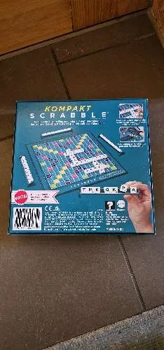 Mattel Kompakt Scrabble Mitbringspiel Reisespiel Wortspiel Brettspiel