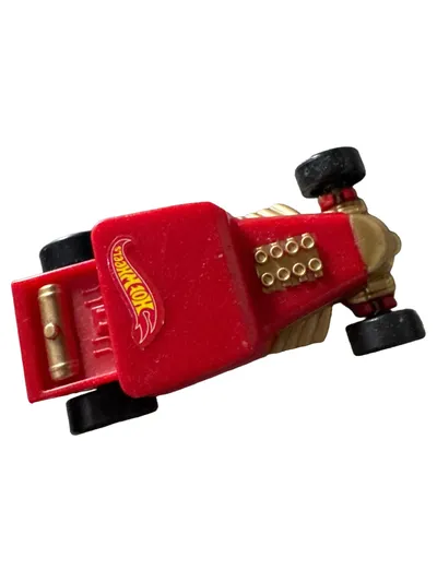 Hot Wheels Dragster Spielzeugauto Kunststoff Rot 7 cm Rennwagen