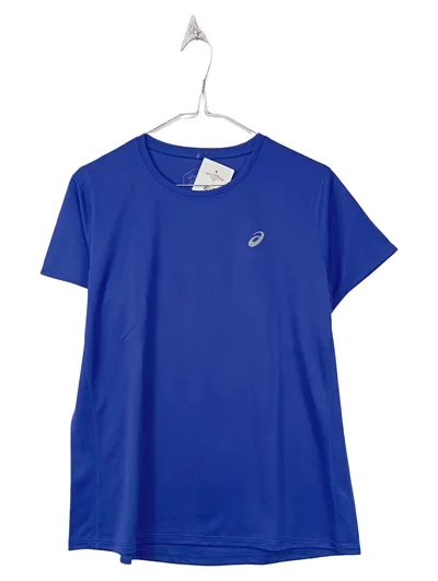 ASICS Damen Sport Shirt Laufshirt Gr. L Blau Funktionsshirt NEU