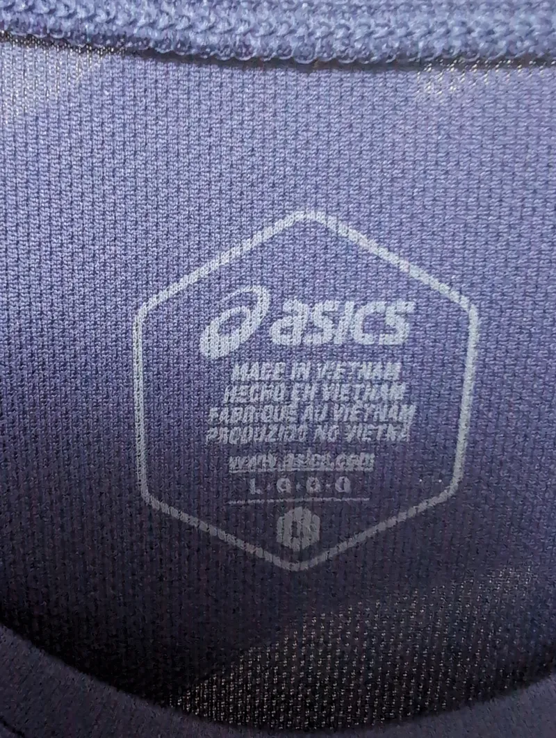 ASICS Damen Sport Shirt Laufshirt Gr. L Blau Funktionsshirt NEU 4