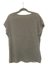 Firefly Damen T-Shirt Hawaii Gr. 44 Grau Meliert Logo-Print Casual 2