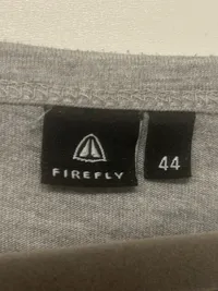 Firefly Damen T-Shirt Hawaii Gr. 44 Grau Meliert Logo-Print Casual 6