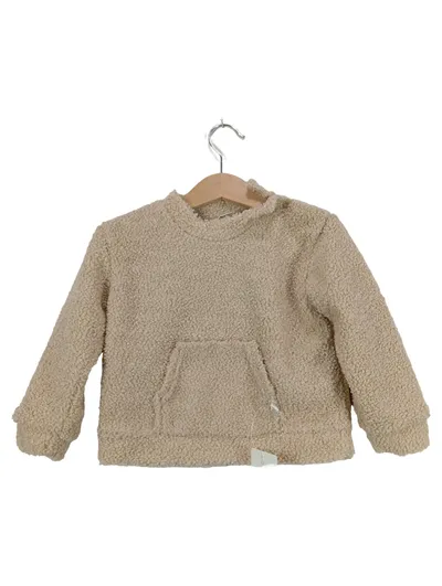 Ergee Teddy Fleecepullover Baby Gr. 80 Beige Kuschelig Warm