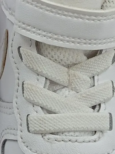 Nike Court Borough Low 2 Kinder Sportschuhe Weiß Gr. 22 Klettverschluss