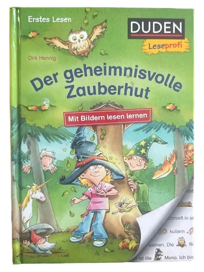 DUDEN Leseprofi Zauberhut Erstes Lesen Kinderbuch Dirk Hennig