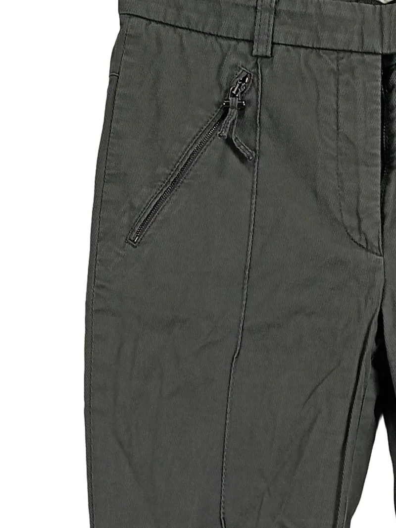 HUGO BOSS Damen Cargohose Oliv Gr. S/36 Baumwolle Casual 3