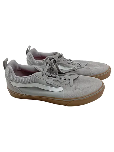 Vans Herren Sneaker Low Grau Wildleder Gum Sole Gr. 34 Skaterschuh