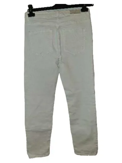LTB Lina Damen Jeans Straight Leg Weiß W28 L27 Slim Fit Hose