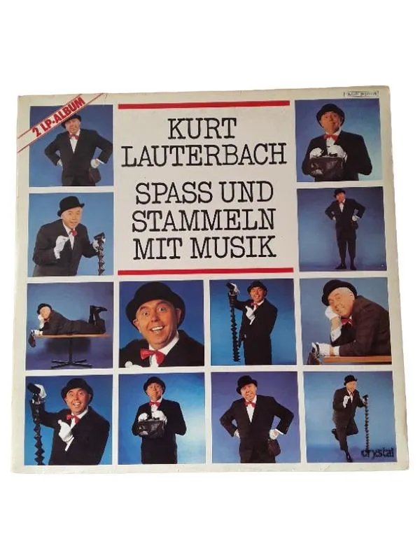 Kurt Lauterbach - Spass Und Stammeln Mit Musik 2 LP Vinyl Album Crystal 1