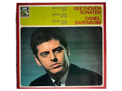 Beethoven Sonaten Vinyl LP Daniel Barenboim EMI Klassik Op.7 Op.101 Op.79
