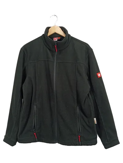 Engelbert Strauss Fleecejacke Herren Gr. S Grün Outdoor Arbeitsjacke