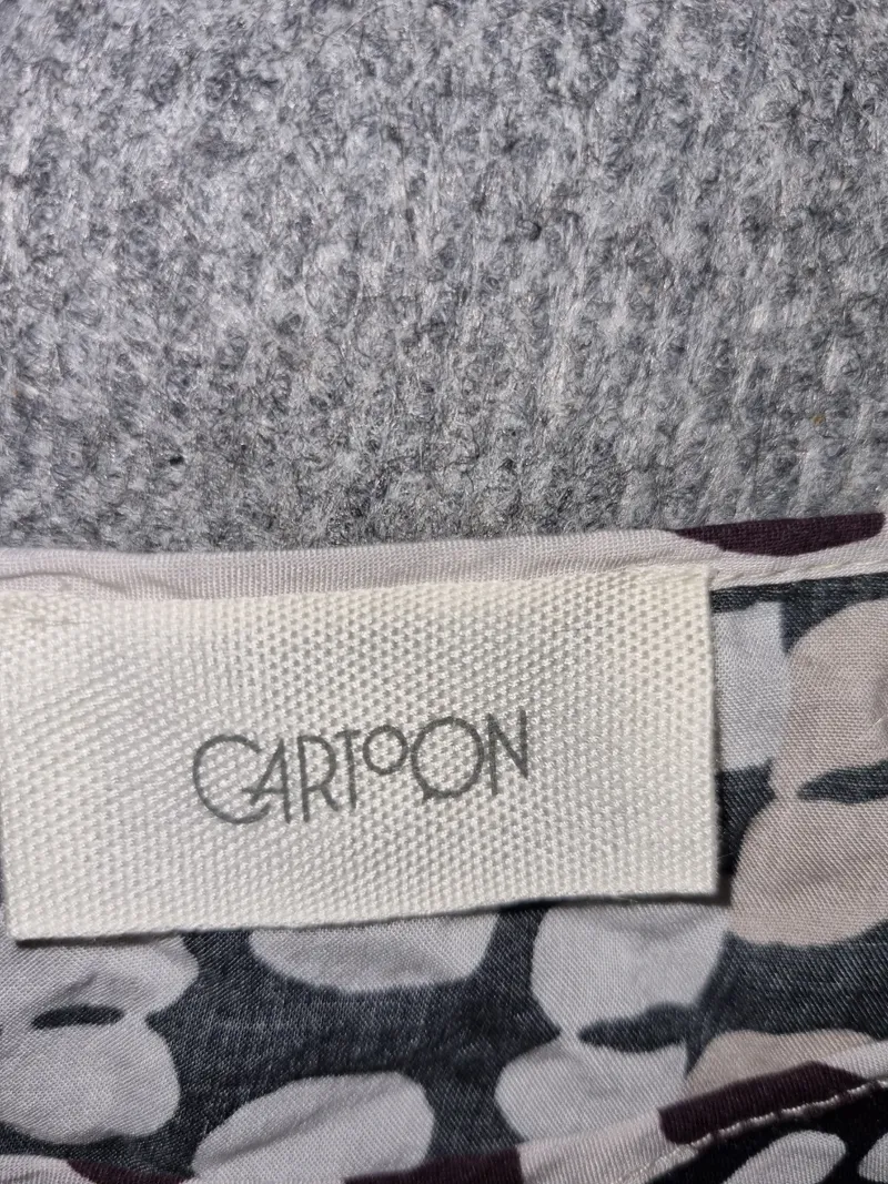 Cartoon Damen Pullover Langarm Viskose Gepunktet Mehrfarbig Gr. 44 XXL 4