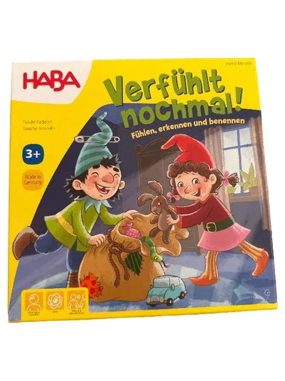 HABA Verfühlt nochmal! Lernspiel Fühlen Erkennen Benennen ab 3 Jahre