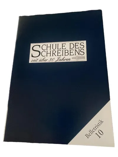 Schule des Schreibens Belletristik 10 Fernstudium Schreibkurs Lehrheft