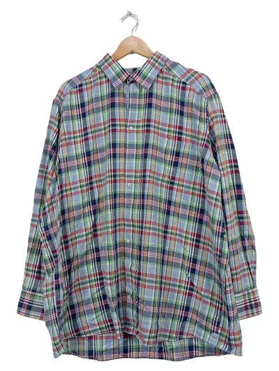 MARVELIS Herren Freizeithemd Kariert Baumwolle Gr. XXL Mehrfarbig