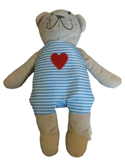 IKEA FABLER BJÖRN Teddybär Kuscheltier Stofftier Herz 21cm Baby