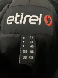 Etirel Damen Skihose Schwarz Gr. 34 XS Snowboard Winterhose 2