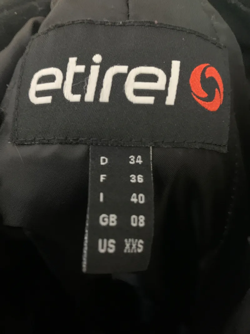 Etirel Damen Skihose Schwarz Gr. 34 XS Snowboard Winterhose 2