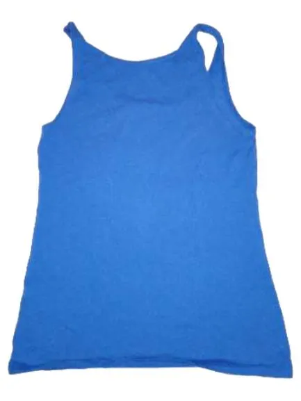 EDC by Esprit Damen Tanktop Gr. M Blau Bio-Baumwolle Basic Top 3