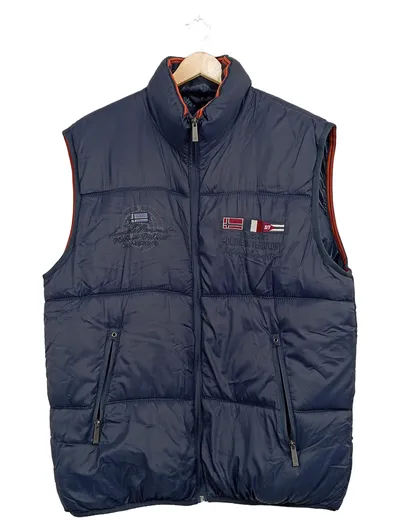 Southern Territory Steppweste Herren Gr. XXL Blau Outdoor Weste