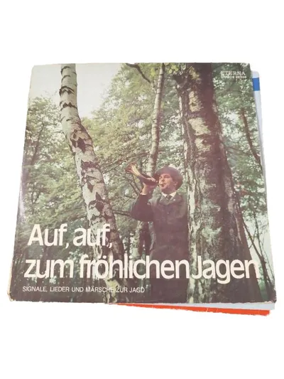 ETERNA Jagdmusik Vinyl DDR Jagdsignale Lieder Märsche Schlager