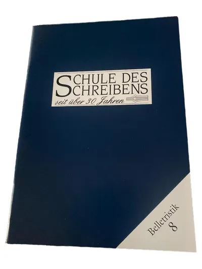 Schule des Schreibens Belletristik 8 Fernkurs Lehrheft Schreiben lernen