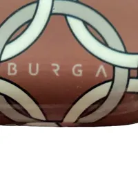BURGA AirPods Pro Hülle Etui Kunststoff Braun Geometrisch Klein 3