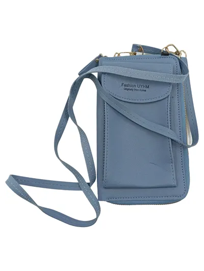 Fashion UYHM Handytasche Umhängetasche Damen Blau Crossbody Mini Bag