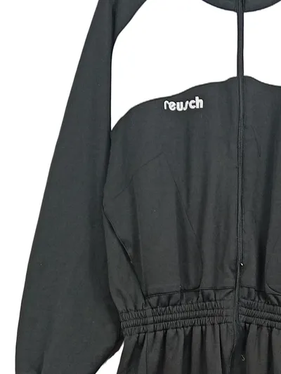 Reusch Trainingsanzug Herren Sportanzug Polyester Schwarz Gr. 58
