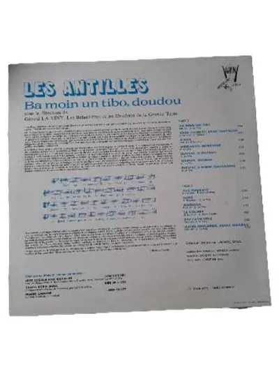Gérard Laviny Les Antilles Vol.2 Ba moin un tibo doudou LP Vinyl Arion