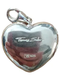 Thomas Sabo Kettenanhänger Herz Silber 925 Sterlingsilber Damen Charm 2