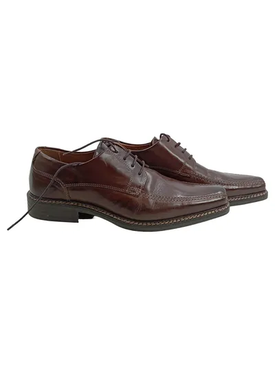Görtz 17 Herren Schnürschuhe Derby Leder Braun Business Gr. 41
