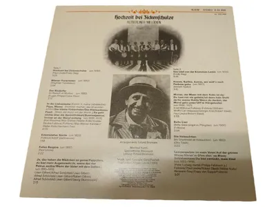 Hochzeit bei Zickenschulze Altberliner Melodien LP Vinyl Amiga
