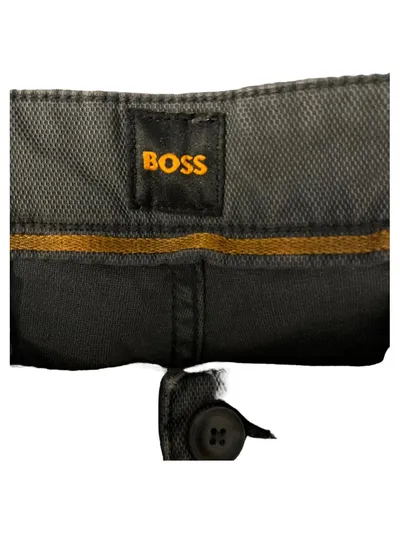BOSS Herren Chinohose Stoffhose Grau Gr. W38/54 Baumwolle
