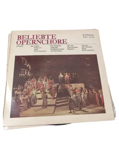 Beliebte Opernchöre 1. Folge ETERNA 8 25 195 Vinyl LP Klassik DDR