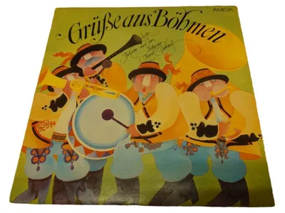 Grüße aus Böhmen - Karel Vlach Orchester LP Vinyl Amiga