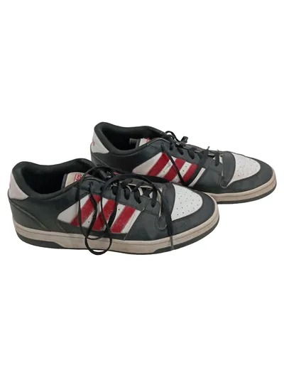 Adidas Herren Sportschuhe Sneaker Schwarz Weiß Rot Gr. 46 Klassiker