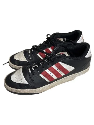 Adidas Herren Sportschuhe Sneaker Schwarz Weiß Rot Gr. 46 Klassiker