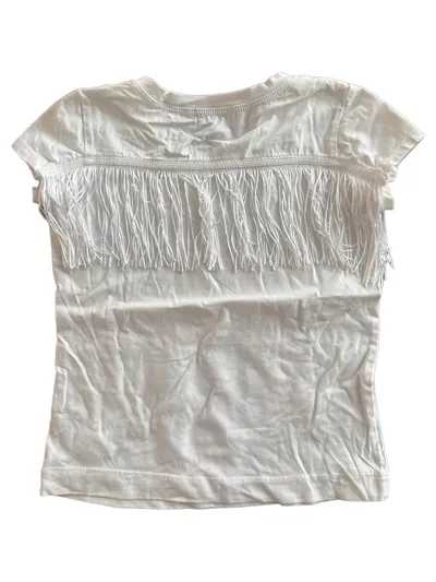 Monnalisa Kinder T-Shirt Gr. 98 Balu Dschungelbuch Pailletten Weiß