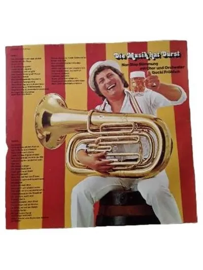 Die Musik hat Durst - Gucki Fröhlich LP Vinyl Schlager Stimmung