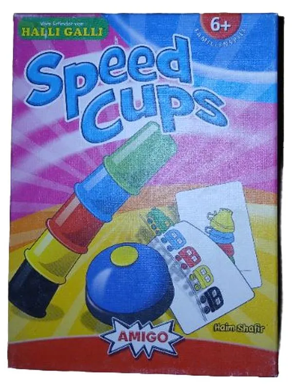 Speed Cups AMIGO Geschicklichkeitsspiel Haim Shafir ab 6 Jahre 2-4 Spieler 1