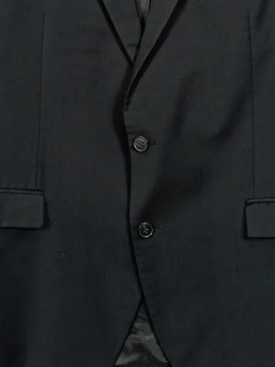 CINQUE Herren Sakko Gr. 50 Schwarz Business Wolle Blazer Jackett