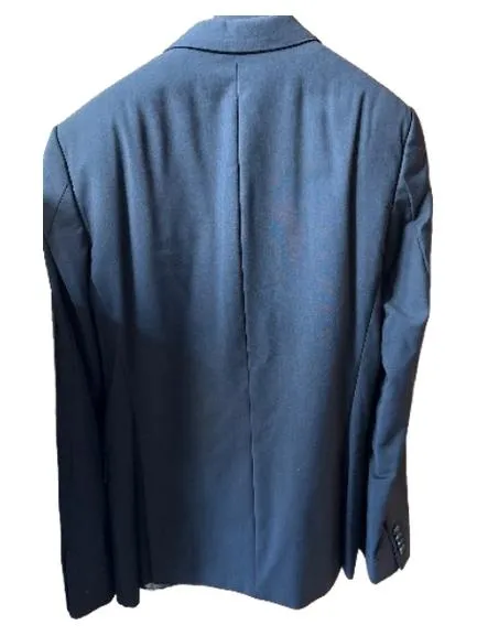 CINQUE Herren Sakko Gr. 50 Schwarz Business Wolle Blazer Jackett 5