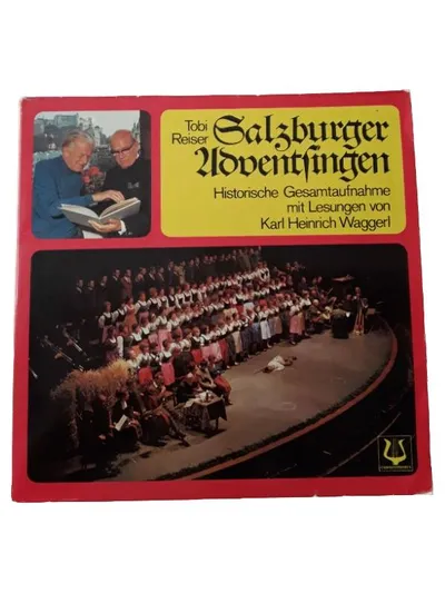 Salzburger Adventsingen Tobi Reiser Karl Heinrich Waggerl LP Vinyl