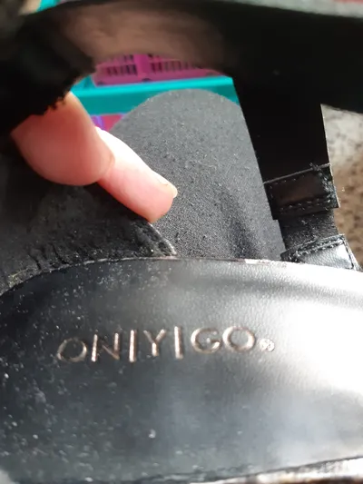 ONIYIGO Damen Sandaletten Gr. 39 Strass High Heels Schlangenmuster Grau