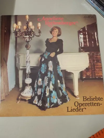 Amiga Anneliese Rothenberger Beliebte Operetten Lieder Vinyl LP Klassik